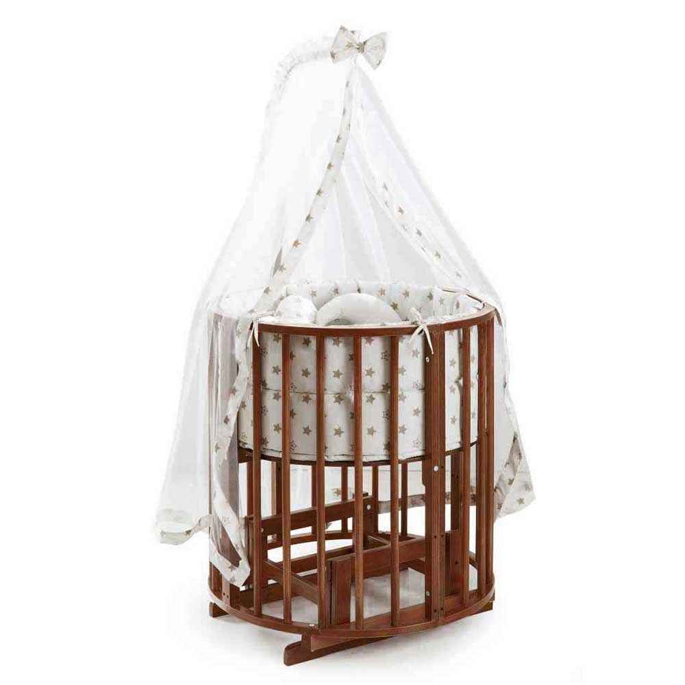 Bambidoo Play Beşik 70x70cm Ceviz Krem