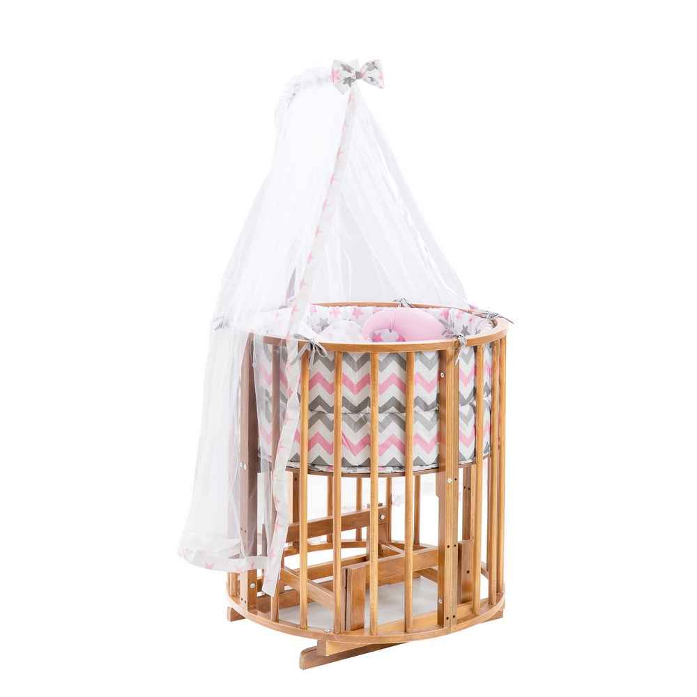 Bambidoo Play Beşik 70x70cm Doğal Pembe