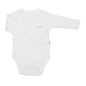 Kiti Kate Organik Uzun Kollu Çocuk Body S76704 Ekru