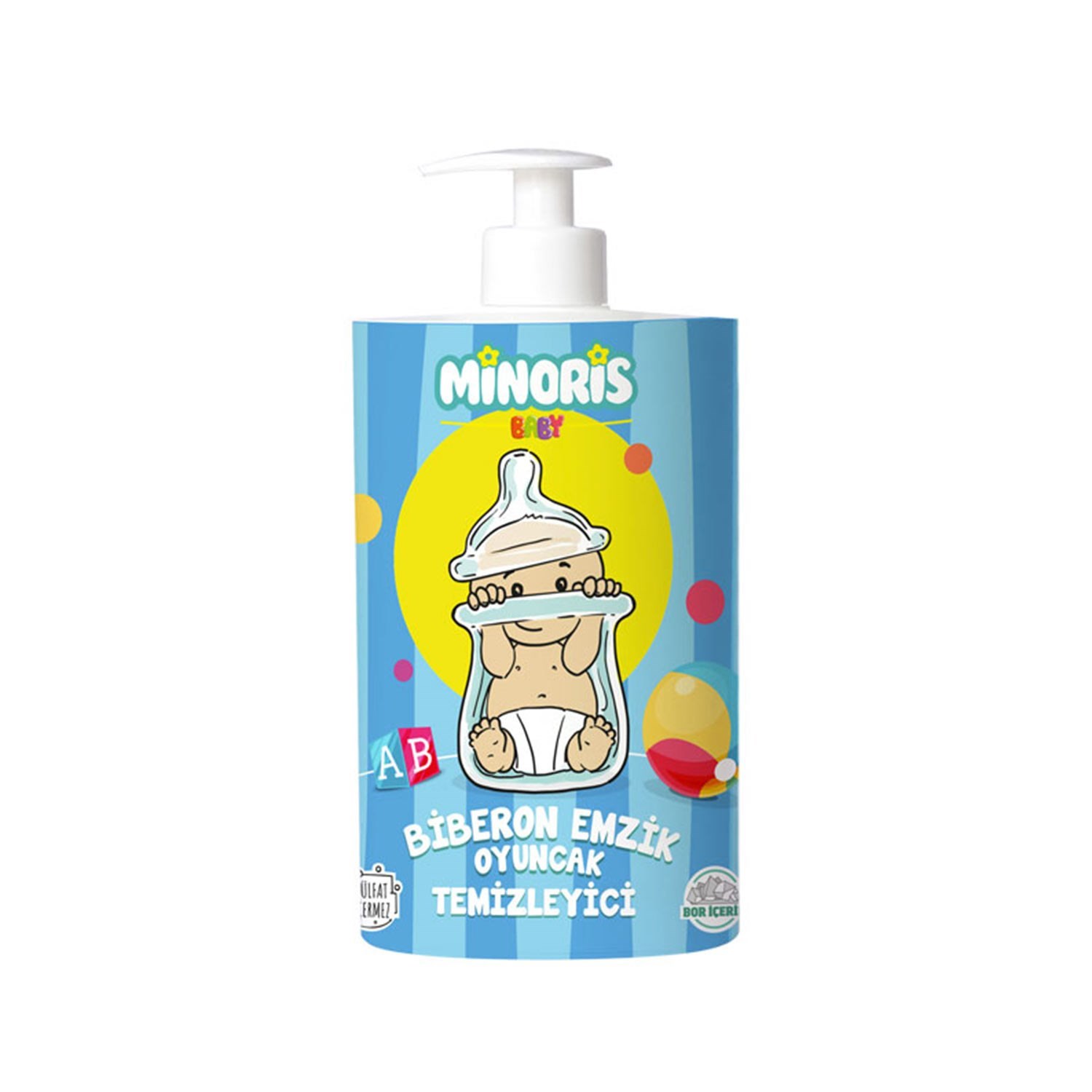 Minoris Baby Organik Biberon Emzik Temizleyici 500 Ml 