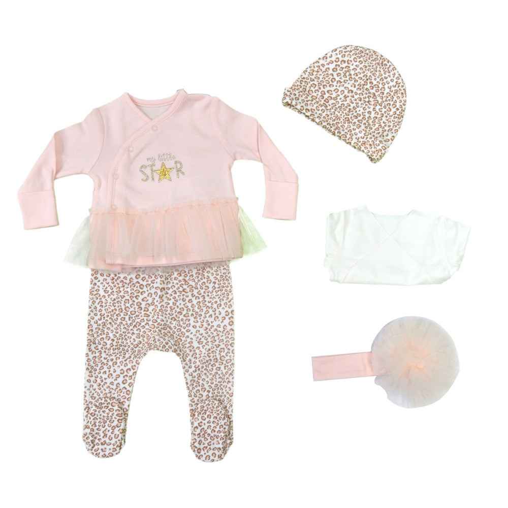 İdil Baby Bebek Zıbın Takımı 11820 Baskılı