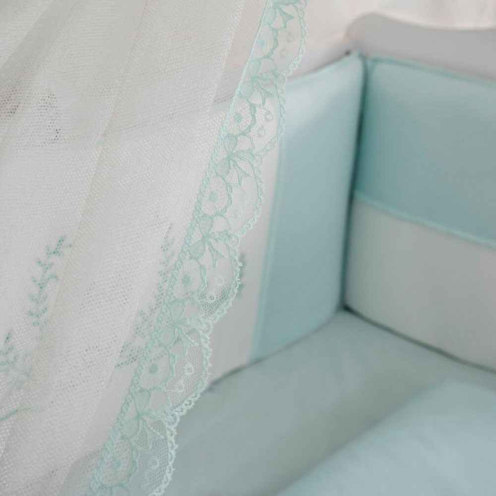 Mini Baby Çapa Bebek Uyku Seti 10 Parça 75x130 cm Yeşil