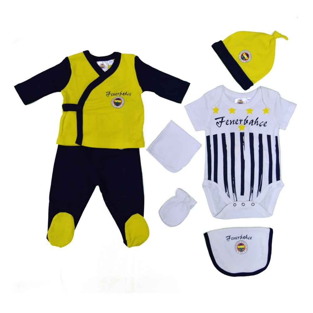 Roly Poly Fenerbahçe 7'li Hastane Çıkış Seti BE226C5K02 Sarı