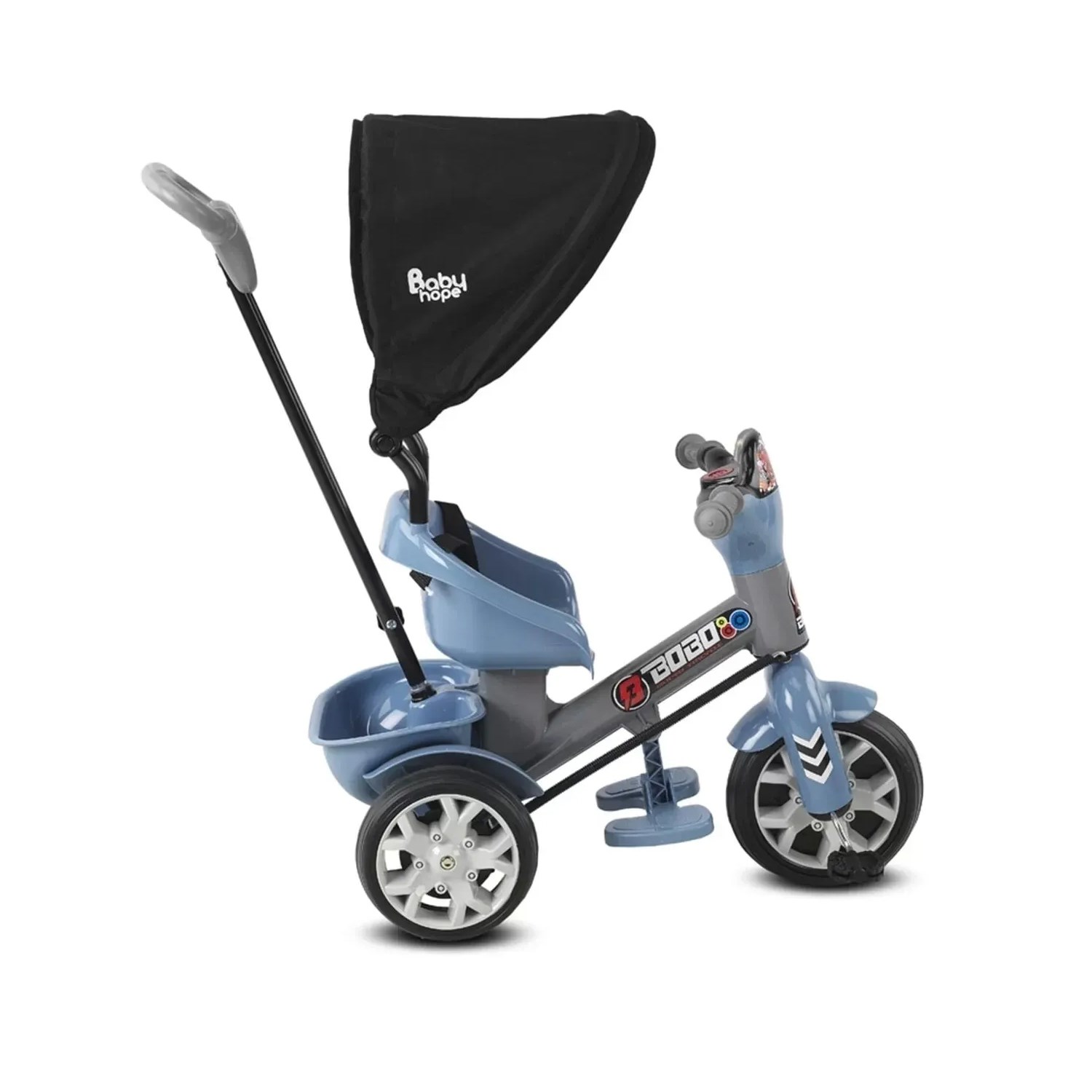 Babyhope Bobo Speed Bisiklet 121 Mavi-Gri