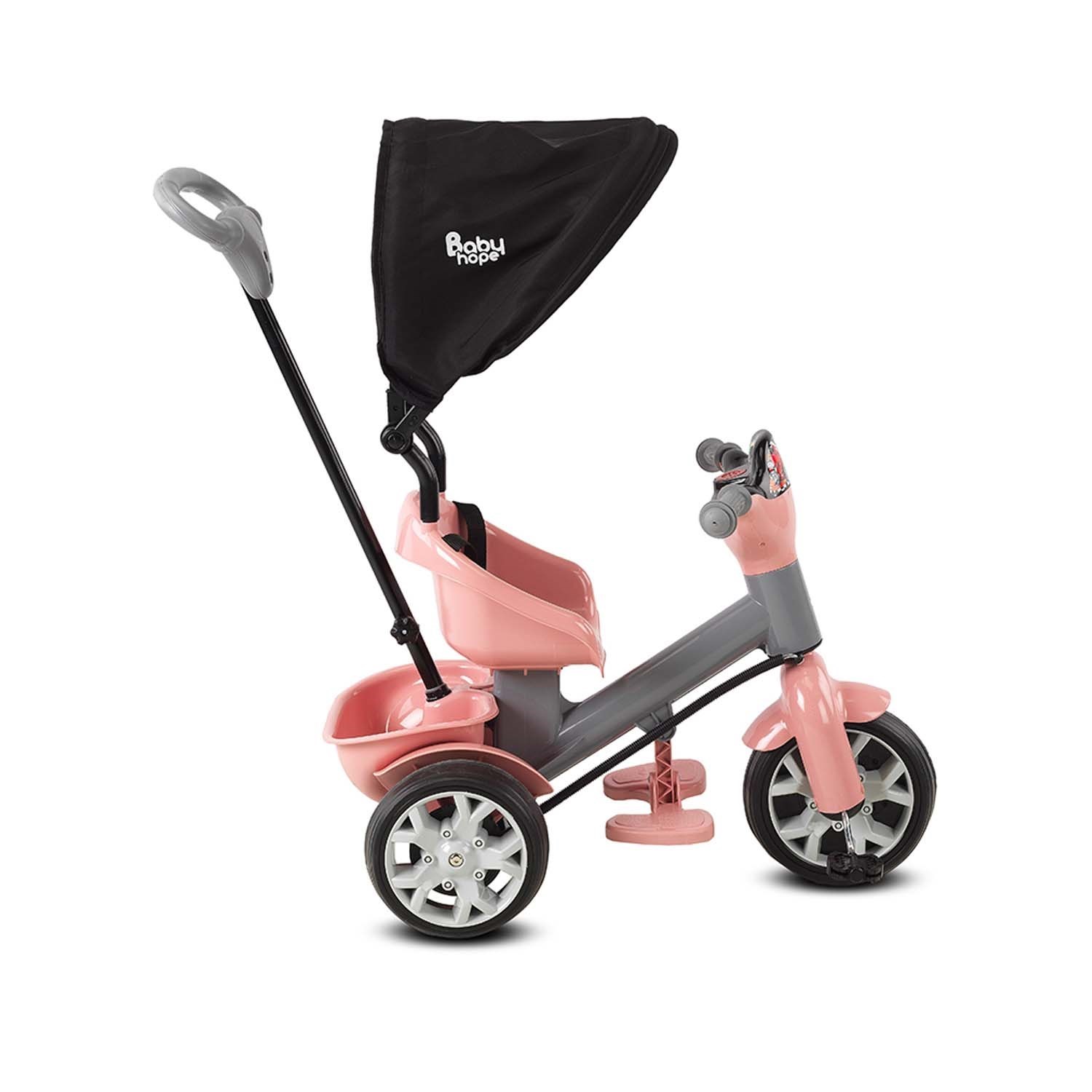 Babyhope Bobo Speed Bisiklet 121 Pembe-Gri