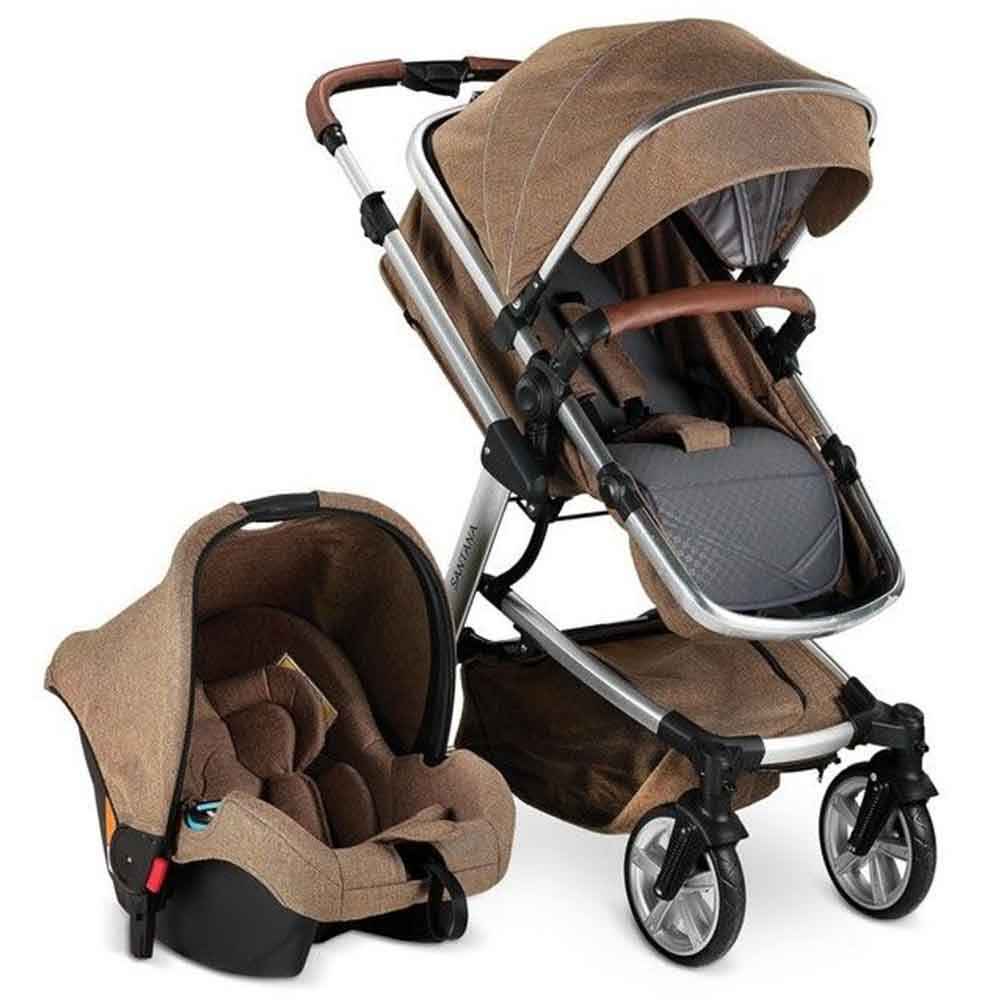 Babyhope Santana Travel Bebek Arabası Bh-3025 Gold