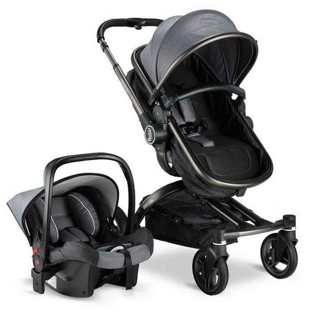 Babyhope Turner 360 Travel Bebek Arabası BH-3005 Füme