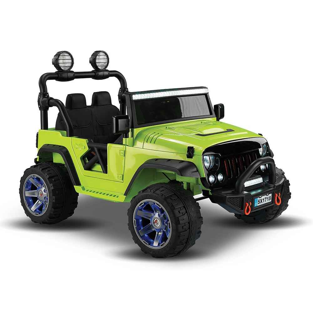 Babyhope Jeep Akülü Araba SX-1718 Yeşil