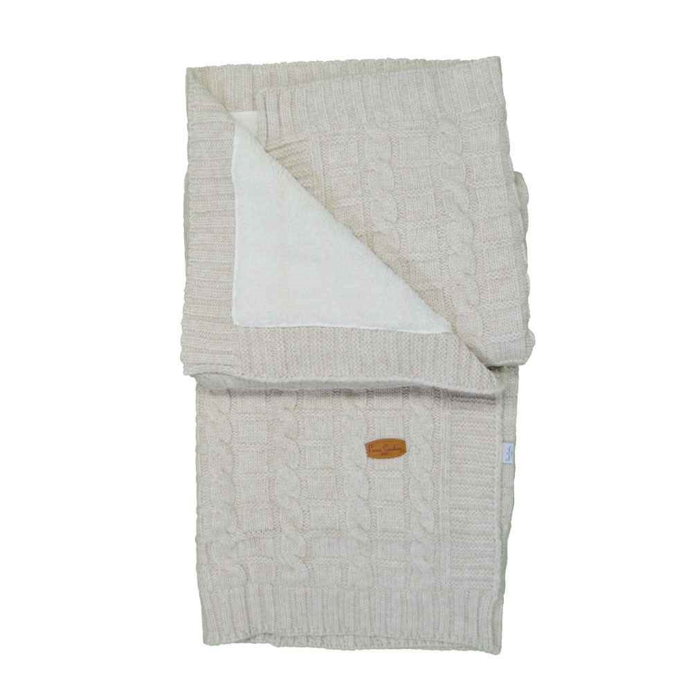 Pierre Cardin Triko Bebek Battaniyesi 160474 Ekru