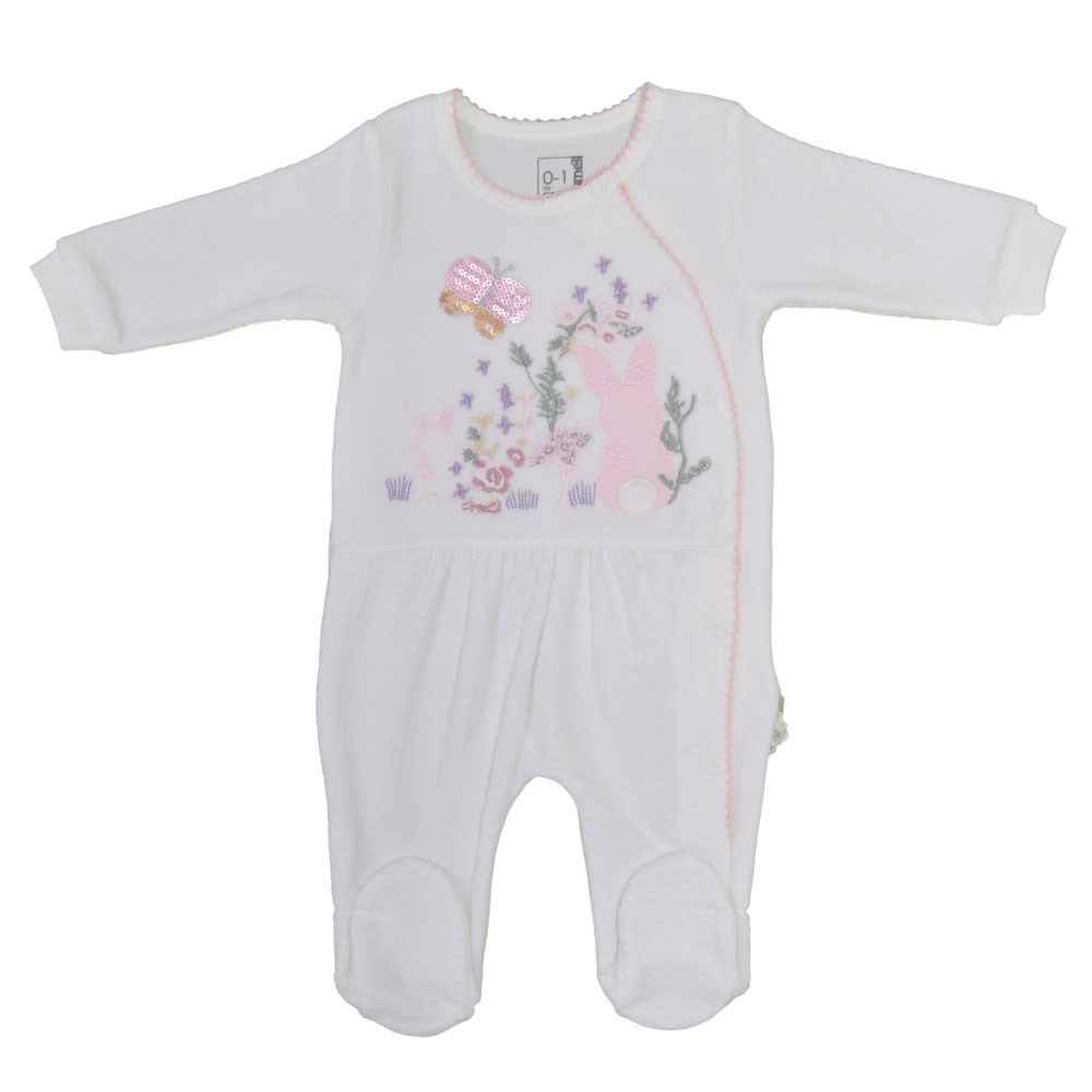 Caramell Bebek Tulumu TK4283 Ekru
