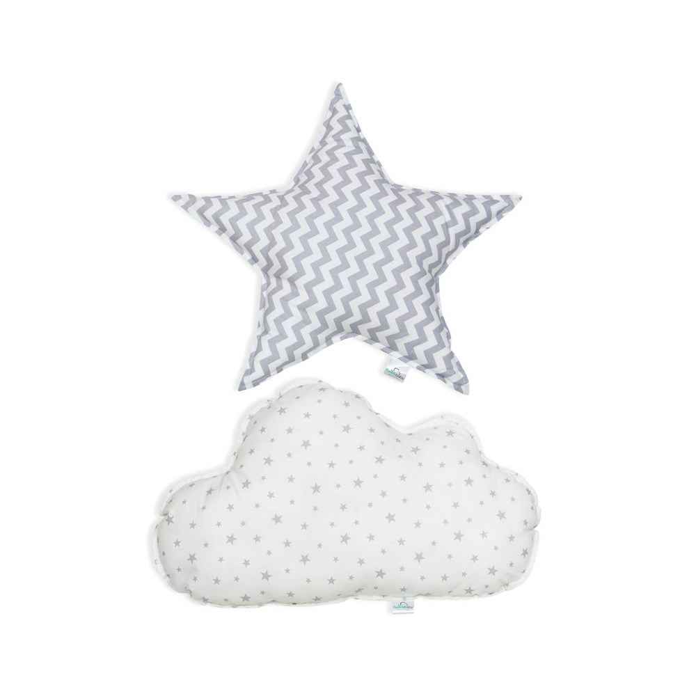 Funna Baby Dekoratif Yastık Seti 9497 Gri