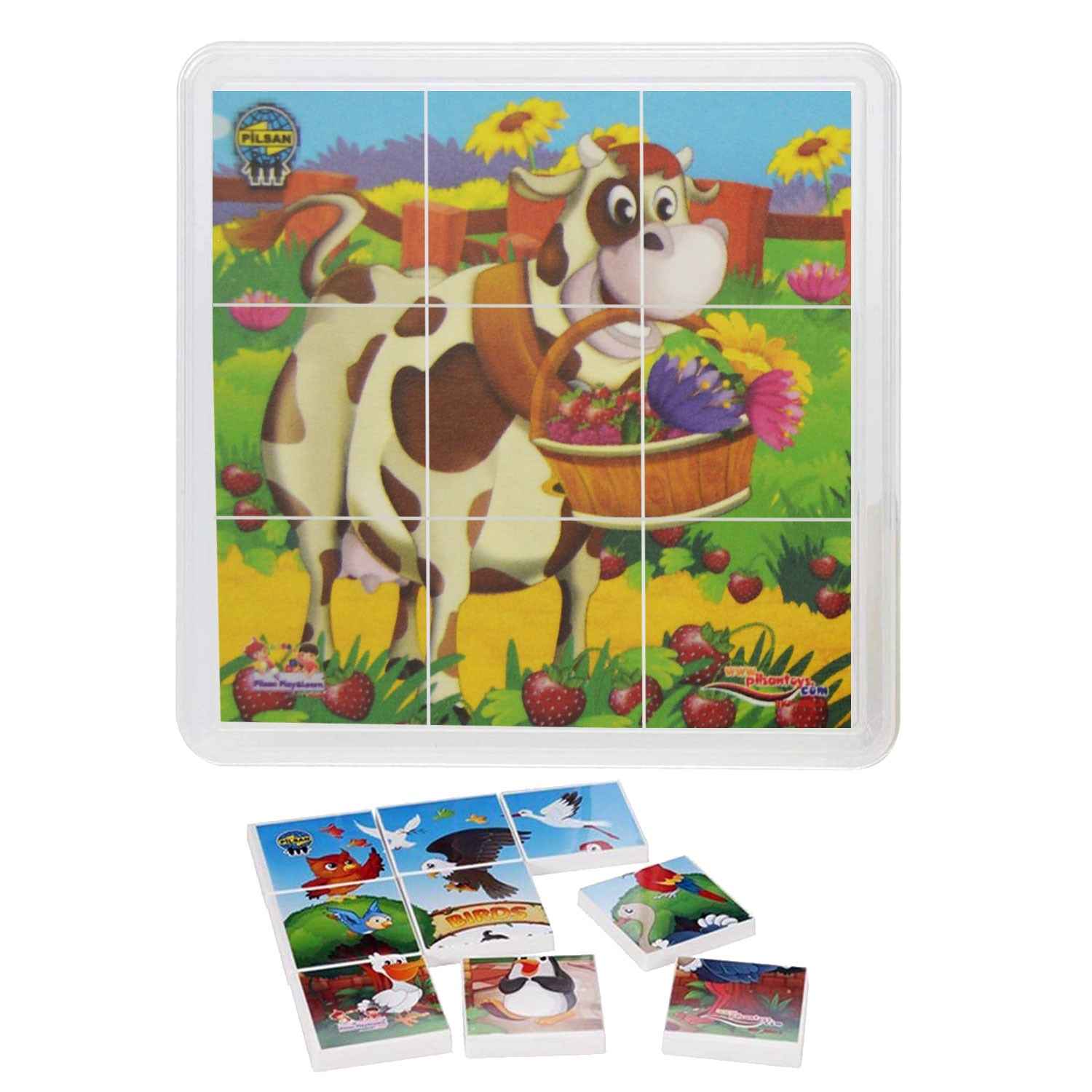 Pilsan Animal Puzzle Set 03-355 Krem
