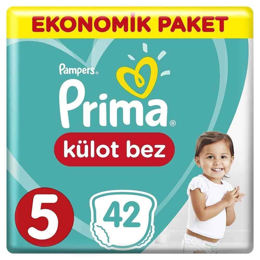 Prima Külot Bebek Bezi 5 Beden Junior Ekonomik Paket 42 Adet 