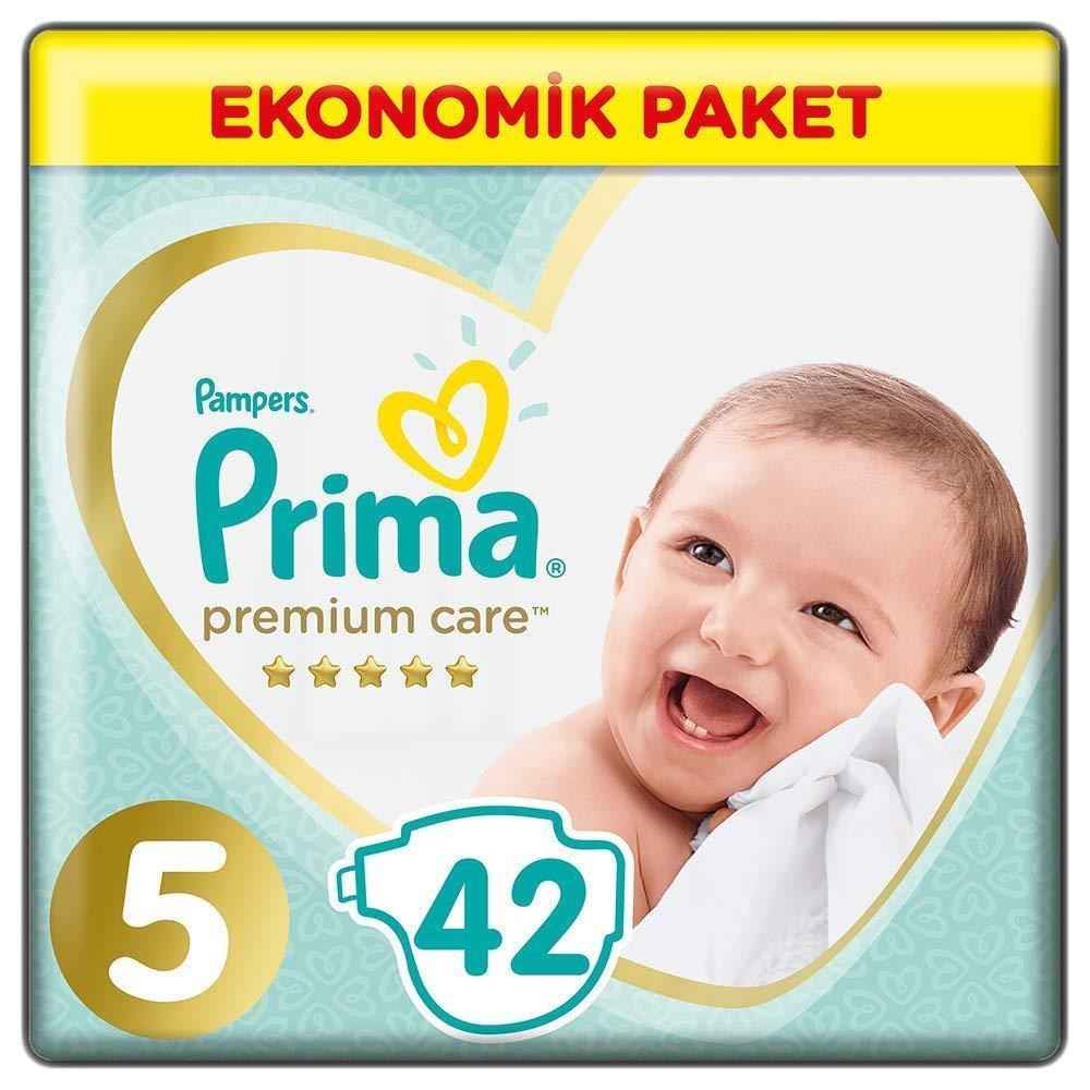 Prima Bebek Bezi Premium Care 5 Beden Junior Jumbo Paket 42 Adet 