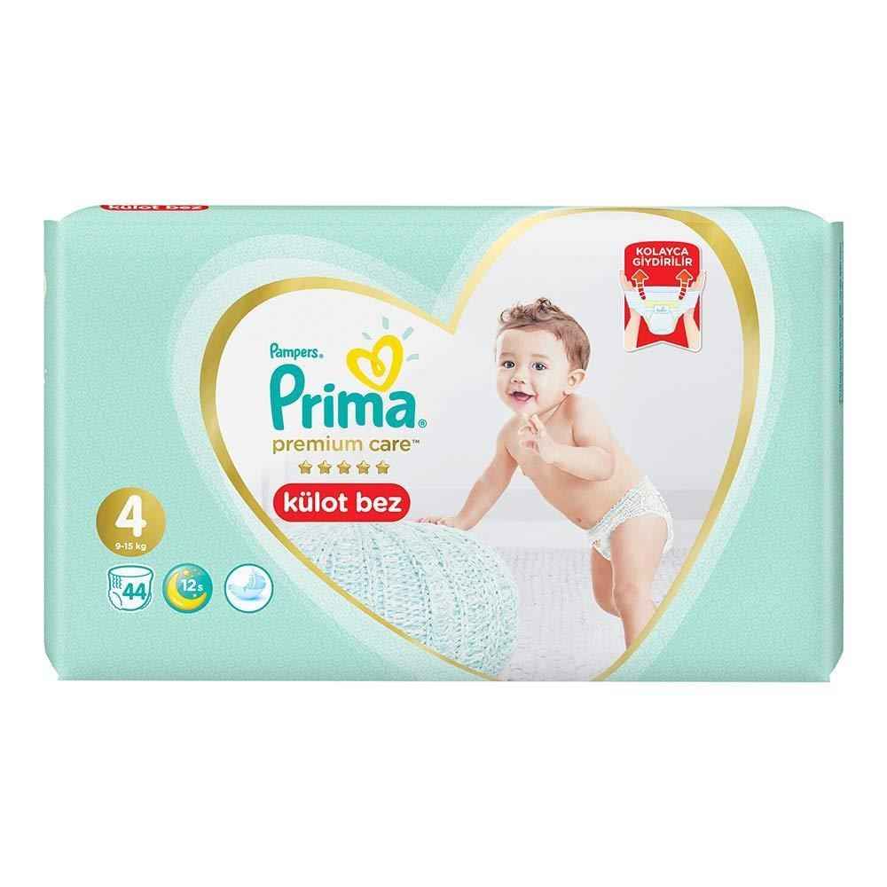 Prima Premium Care Külot Bebek Bezi 4 Beden Maxi Paket 44'li 