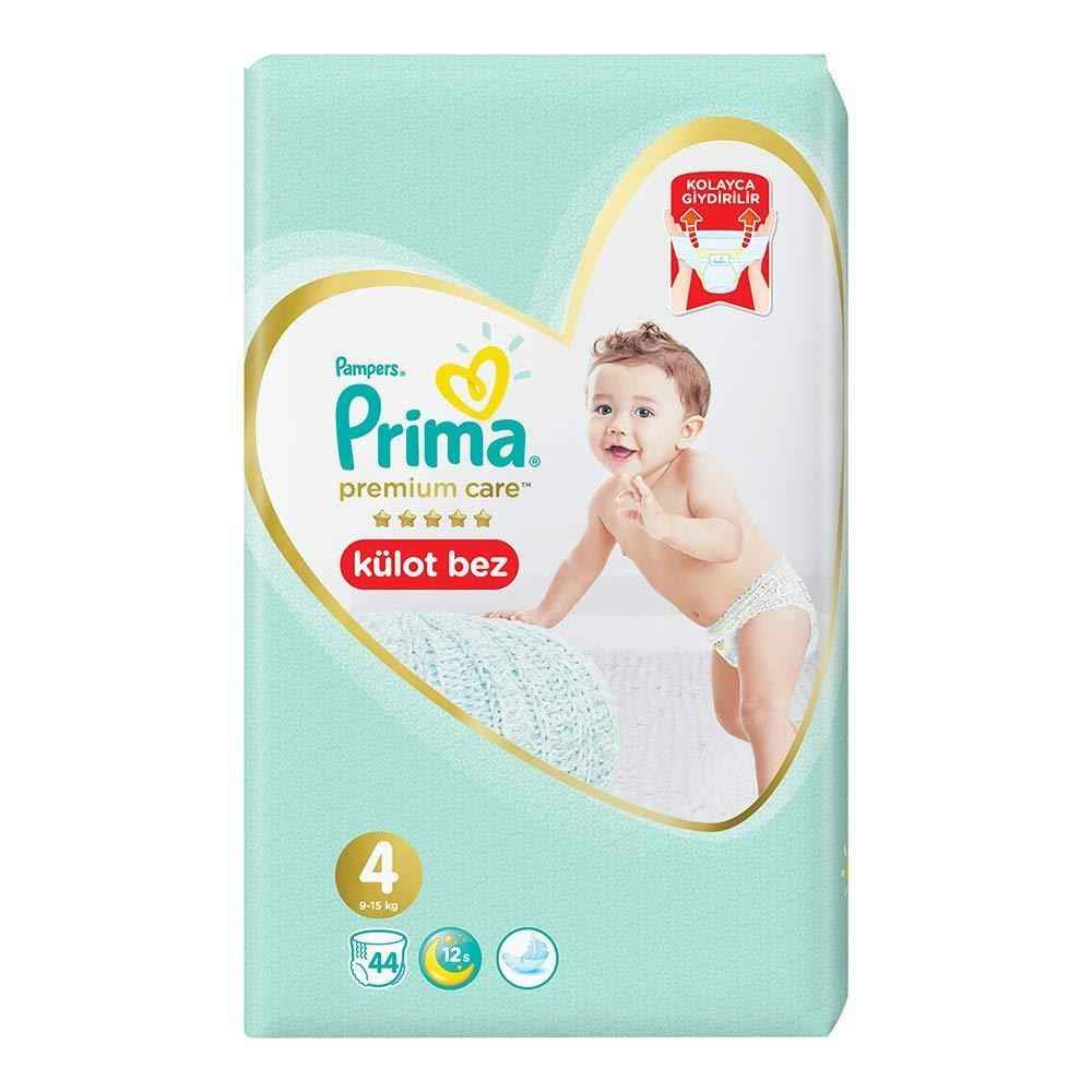 Prima Premium Care Külot Bebek Bezi 4 Beden Maxi Paket 44'li 