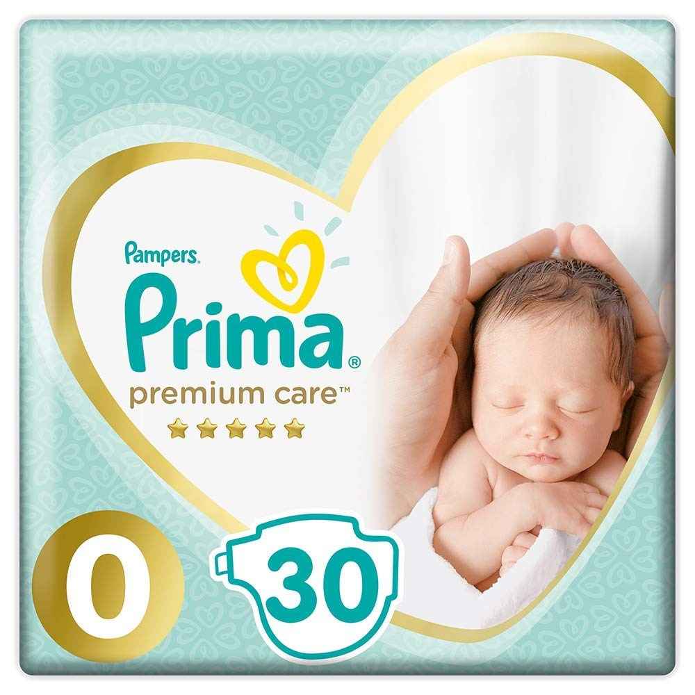 Prima Bebek Bezi Premium Care 0 Beden Prematüre Tekli Paket 30'lu 