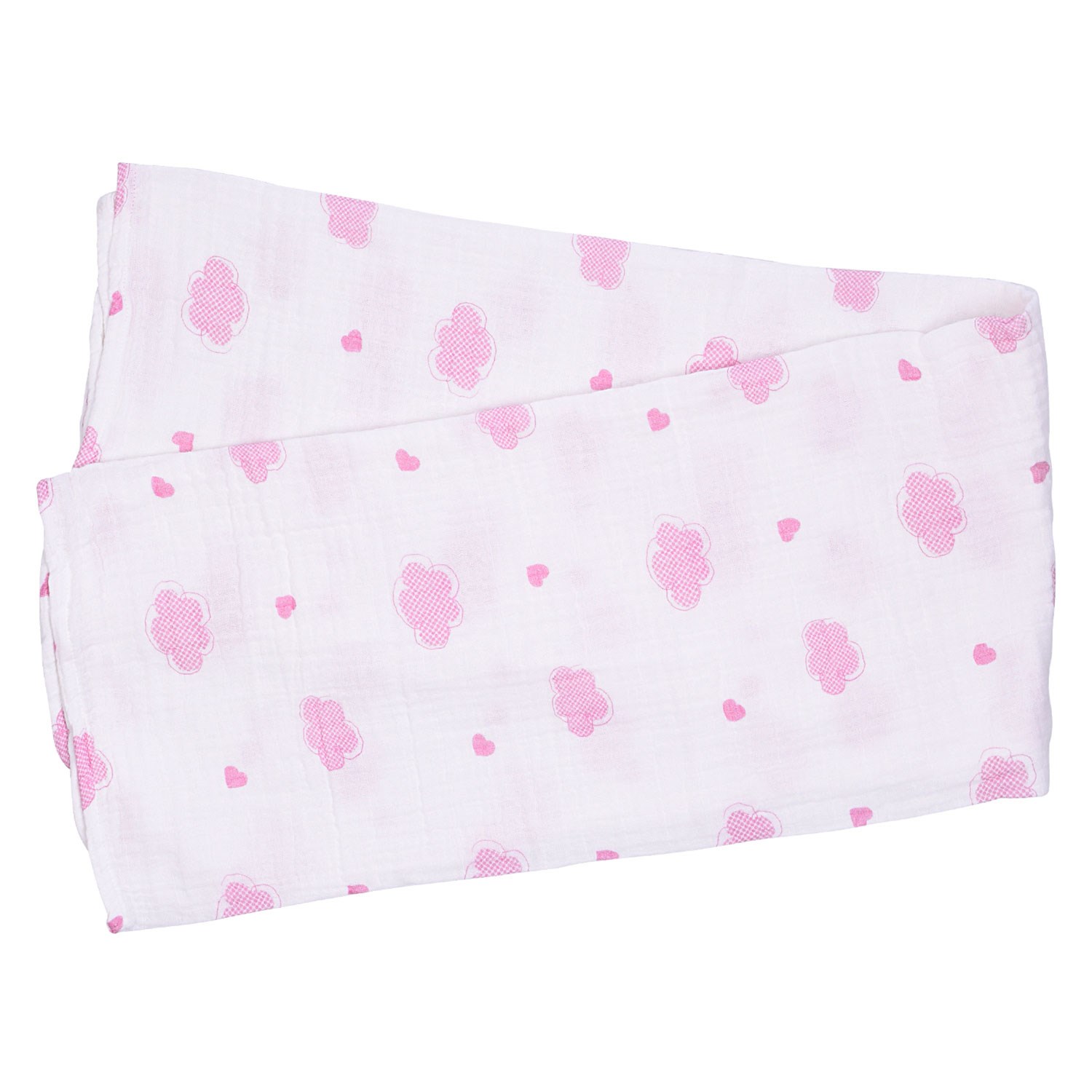 Kitikate Organik Müslin Battaniye 80x90 S67637 Pembe