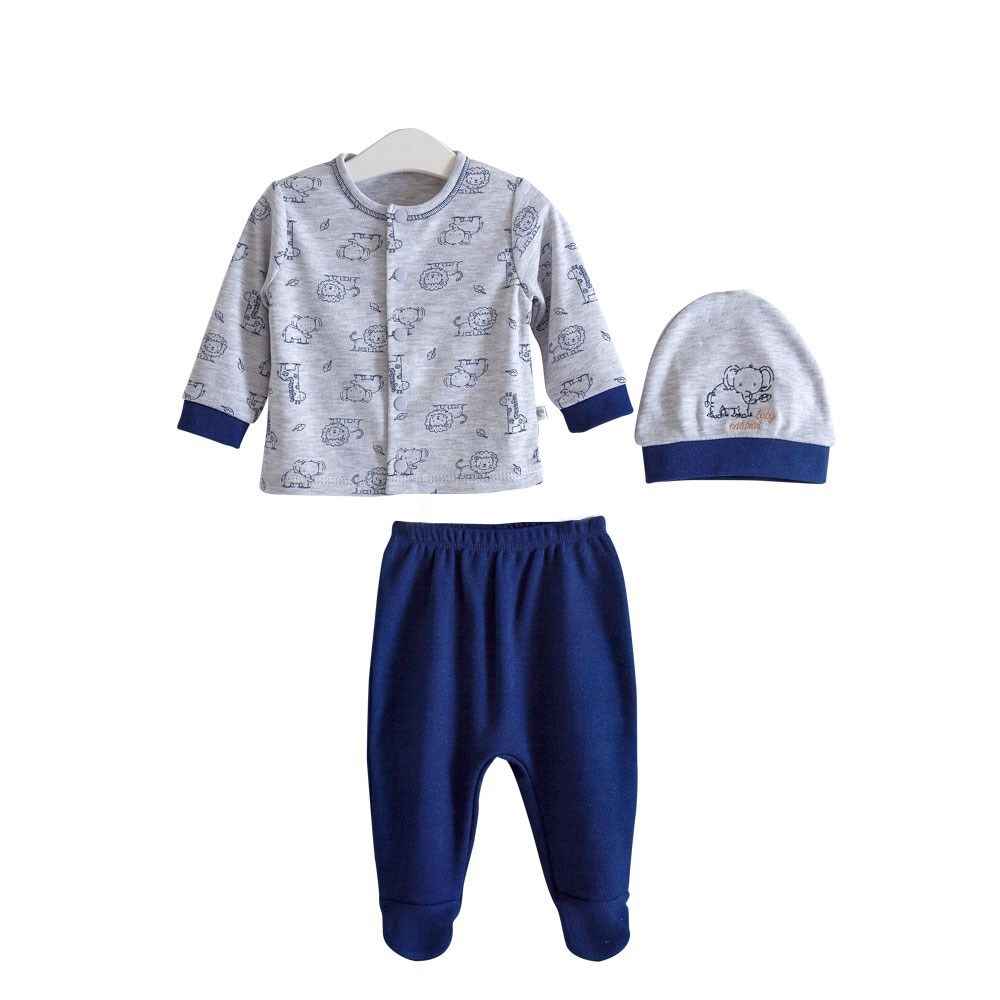 Caramell 2li Bebek Takımı TKE4745 Gri