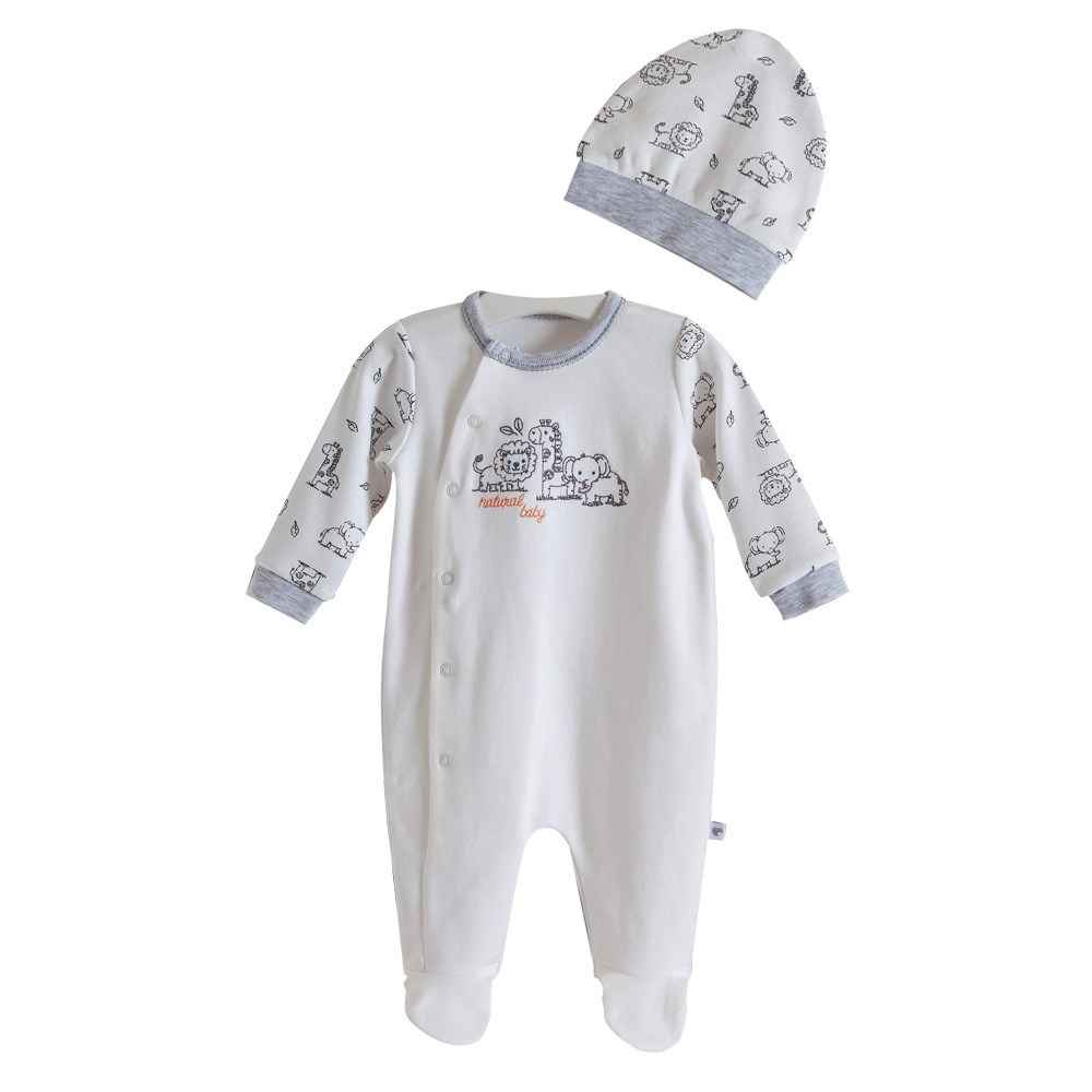 Caramell Bebek Tulumu TE4748 Ekru