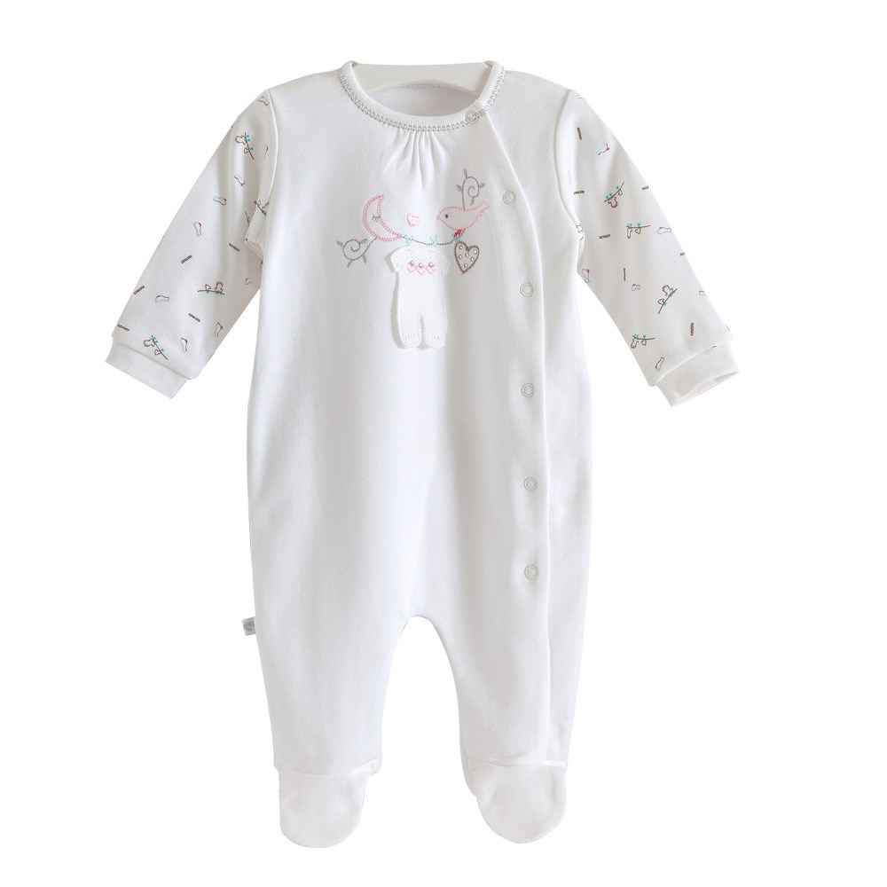 Caramell Bebek Tulumu TK4625 Ekru