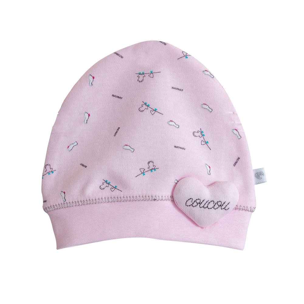 Caramell Bebek Şapkası SPK4637 Pembe