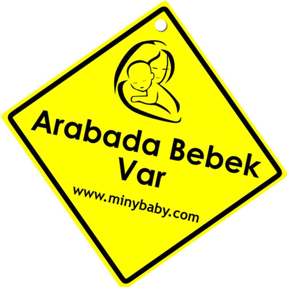 Miny Baby Arabada Bebek Var İkazı MB-1001 