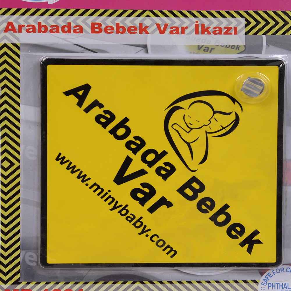 Miny Baby Arabada Bebek Var İkazı MB-1001 
