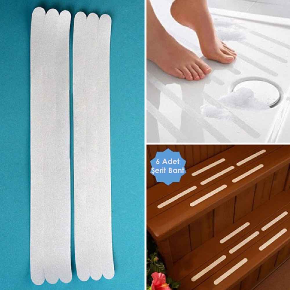 Miny Baby Banyo Zemin Kaydırmaz Bant MB-206 Beyaz