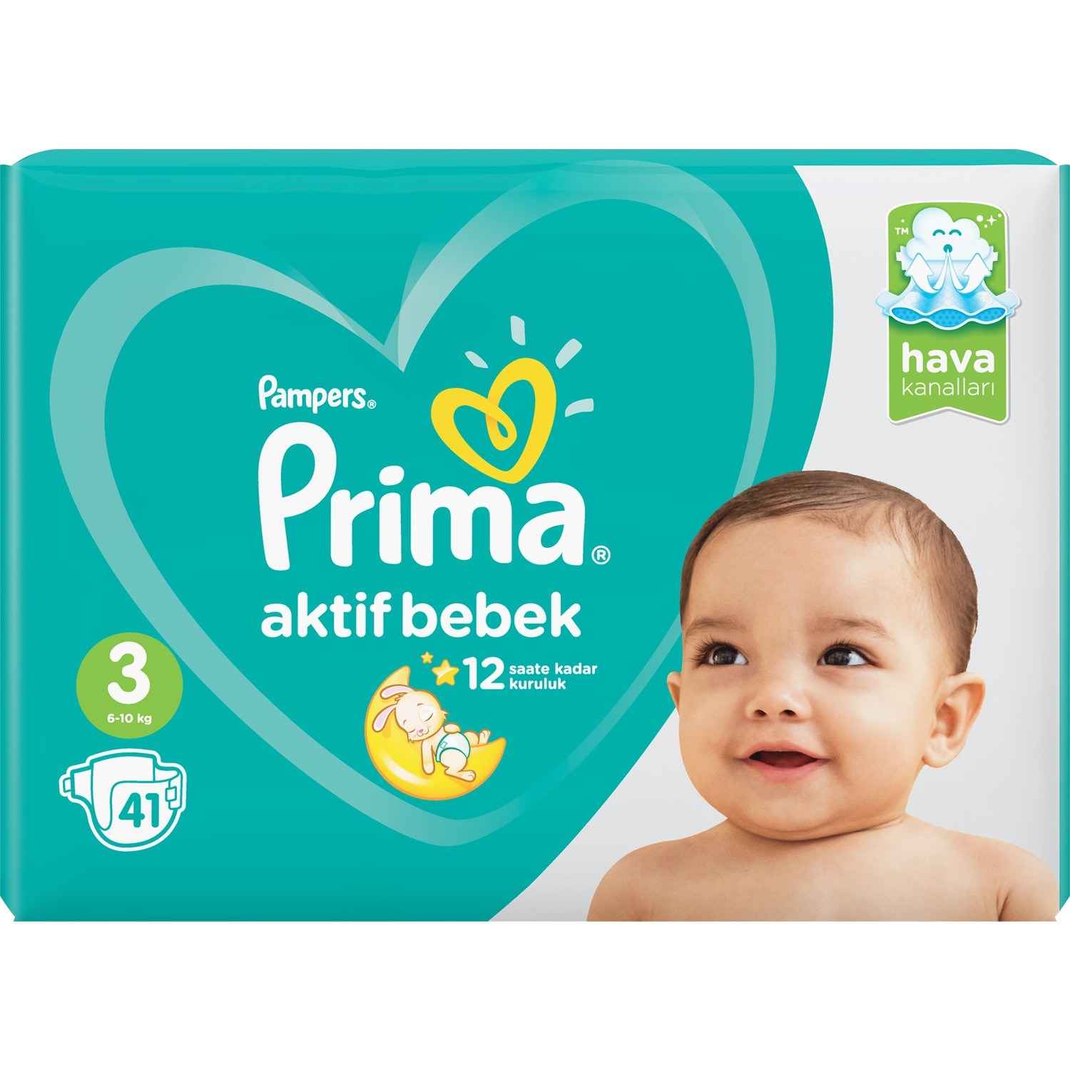 Prima Bebek Bezi Aktif Bebek 3 Beden 41'li 