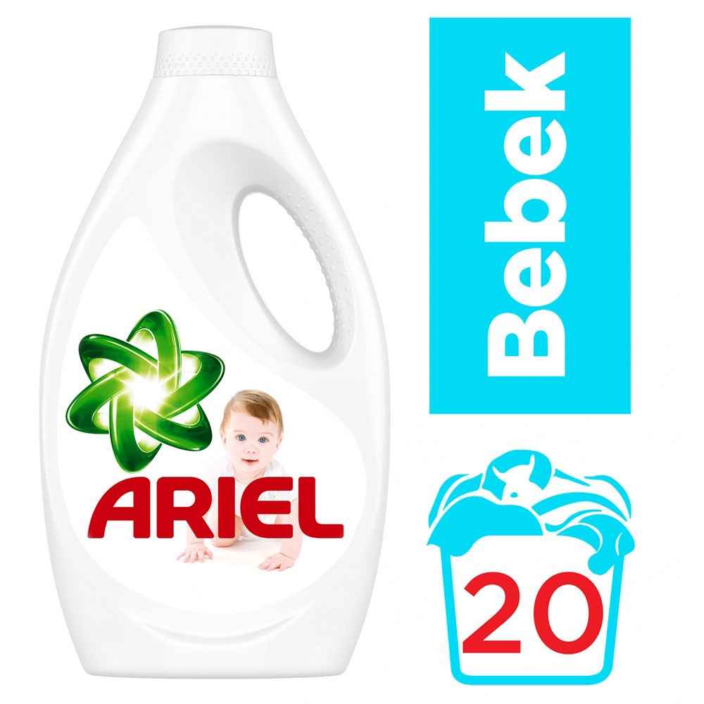Ariel Baby Sıvı Çamaşır Deterjanı Bebekler İçin 975 ml 