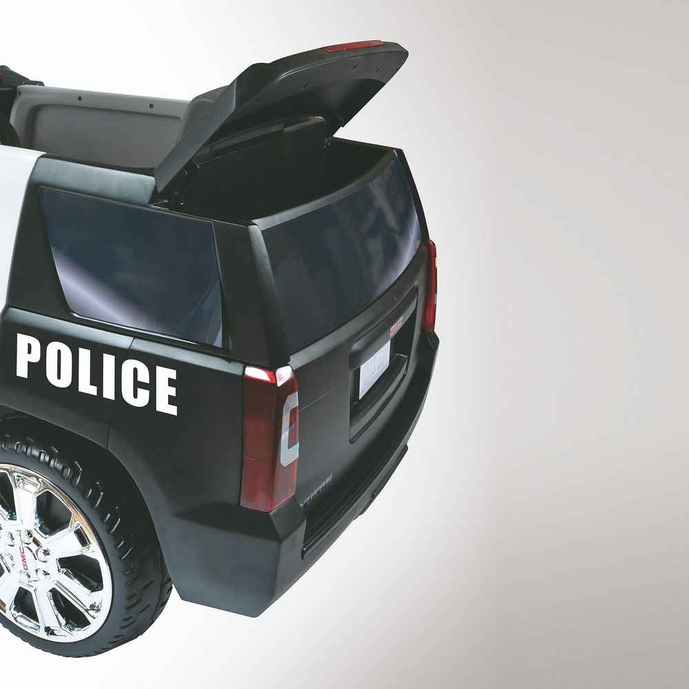 Rollplay Police Car Siyah Akülü Araba W462QHG4 Siyah