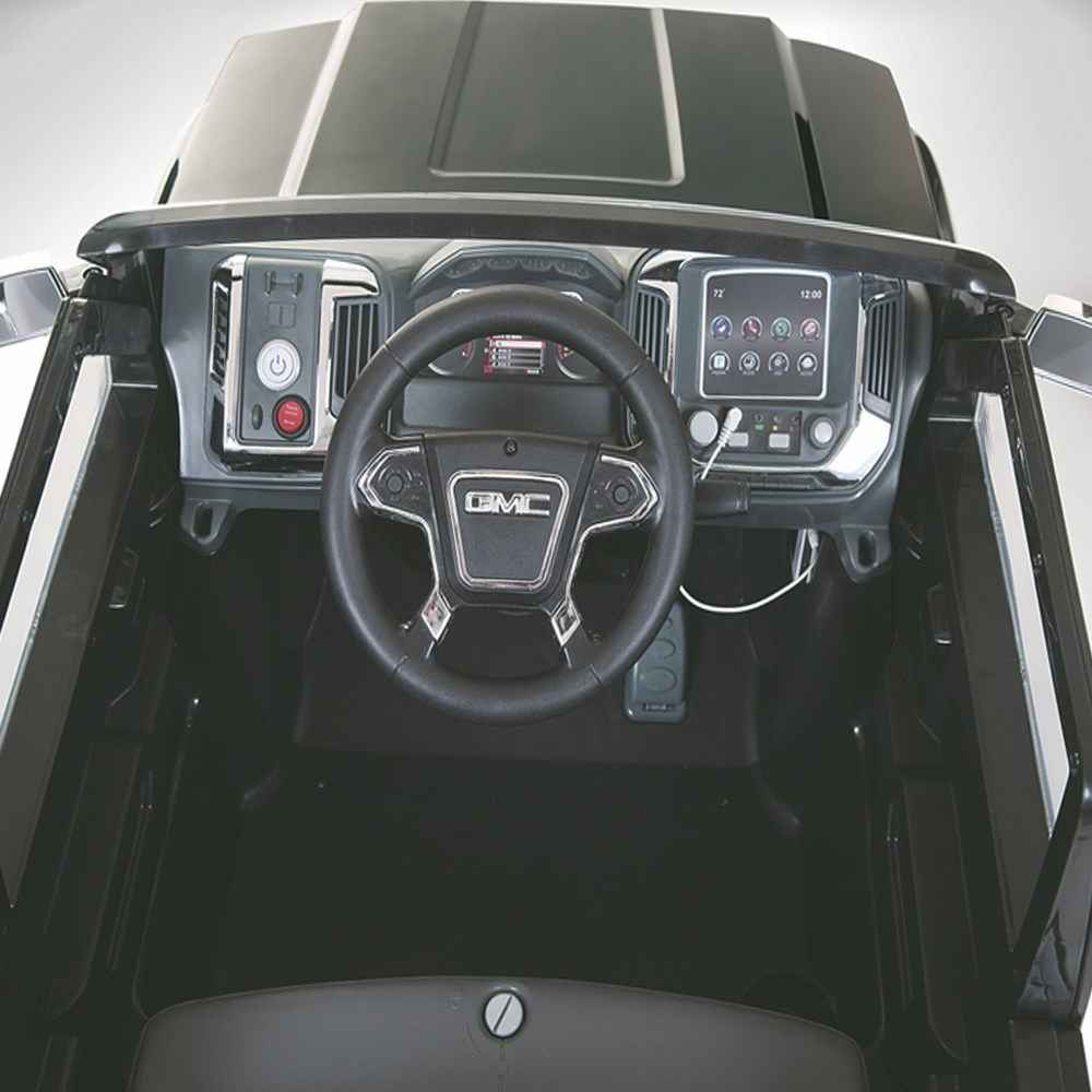Rollplay Gmc Pick Up Akülü Araba W460QHM4 Siyah