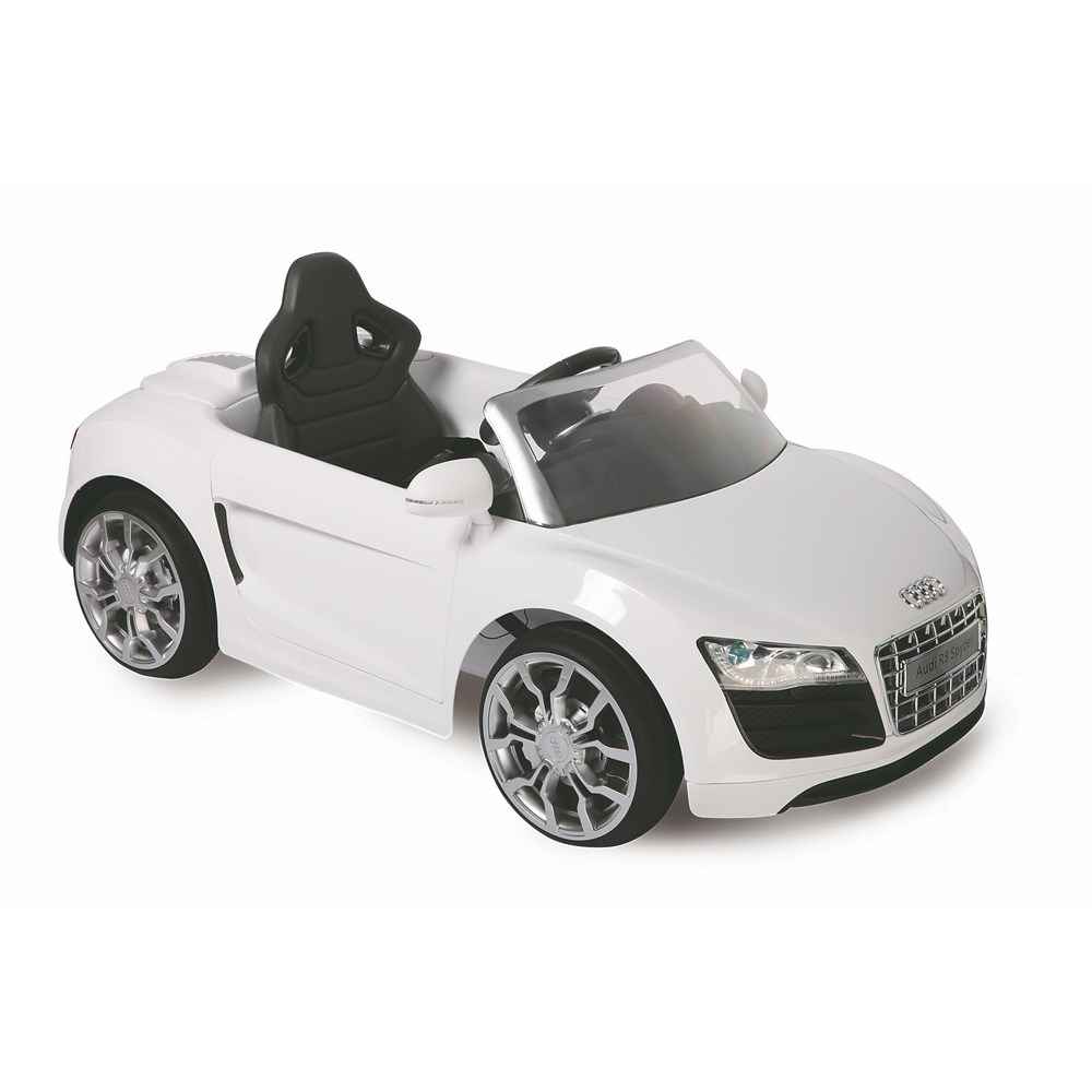Rollplay Audi R8 Spyder Akülü Araba W458QHG4  Beyaz