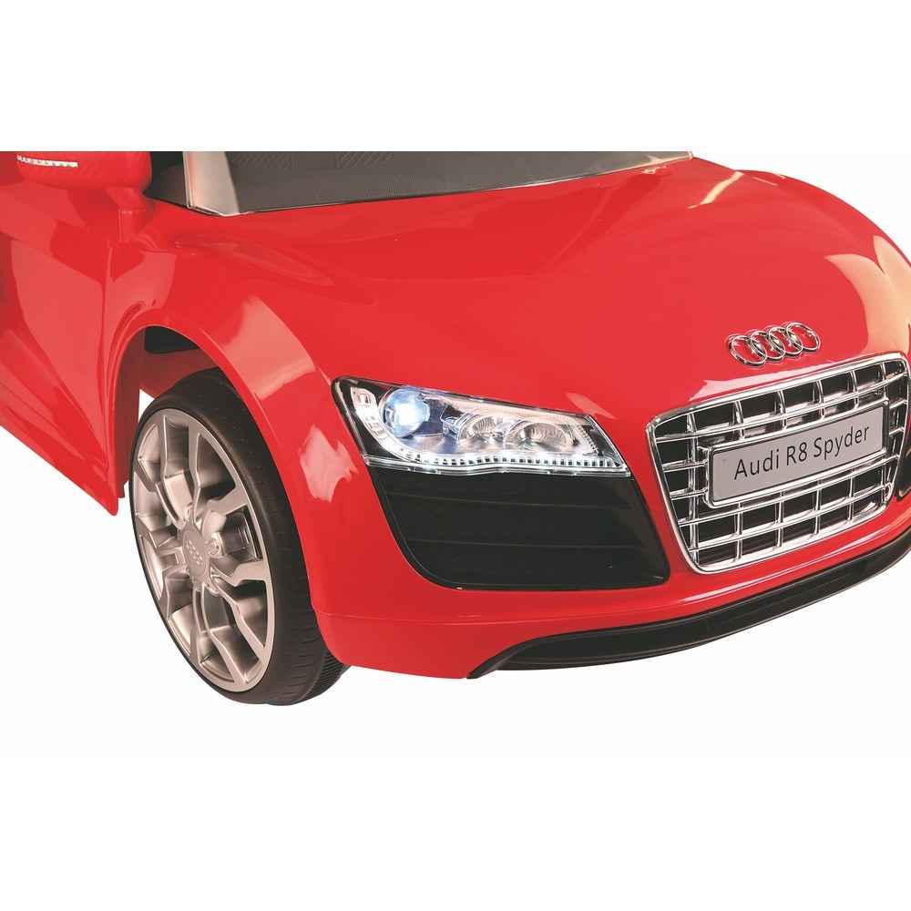 Rollplay Audi R8 Spyder Akülü Araba W458QHG4  Kırmızı