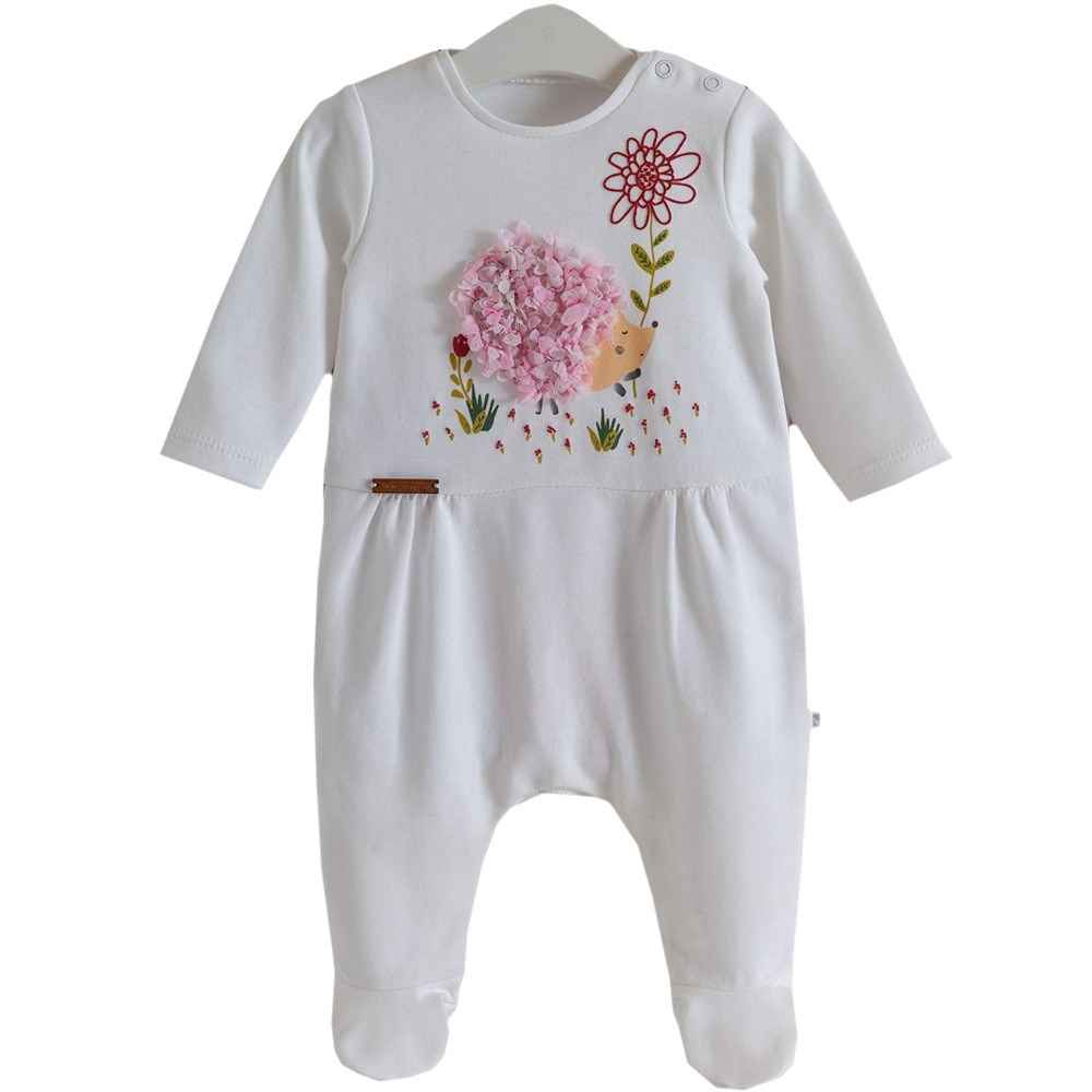 Caramell Bebek Tulumu TK4838 Ekru