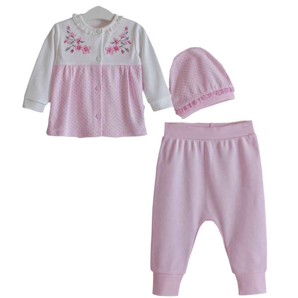 Caramell 2'li Bebek Takımı TKK4862 Pembe