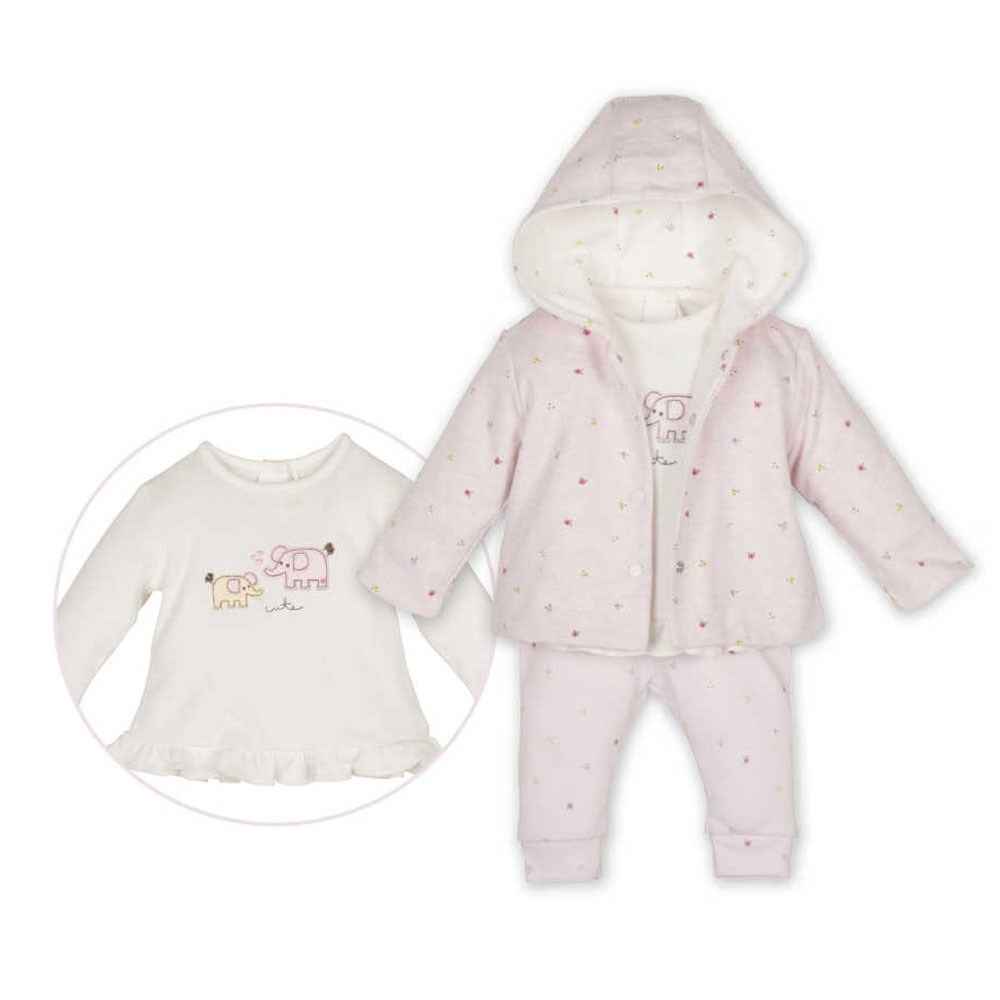 İdil Baby 3'lü Bebek Takımı 11237 Çiçekli