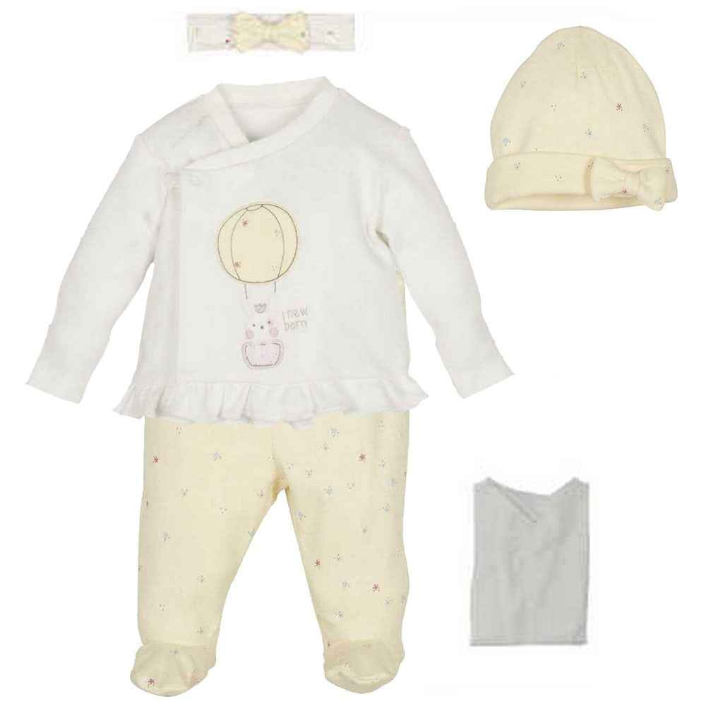 İdil Baby Bebek Zıbın Takımı 11236 Çiçekli