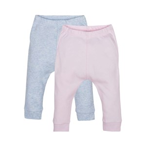 İdil Baby Bebek Pantolonu 2'li 11297 Pembe