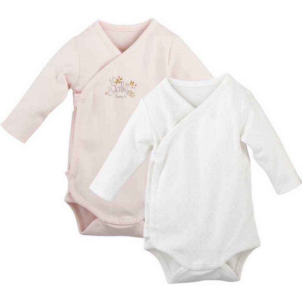 İdil Baby Bebek Zıbın Body 2'li 11299 Pembe