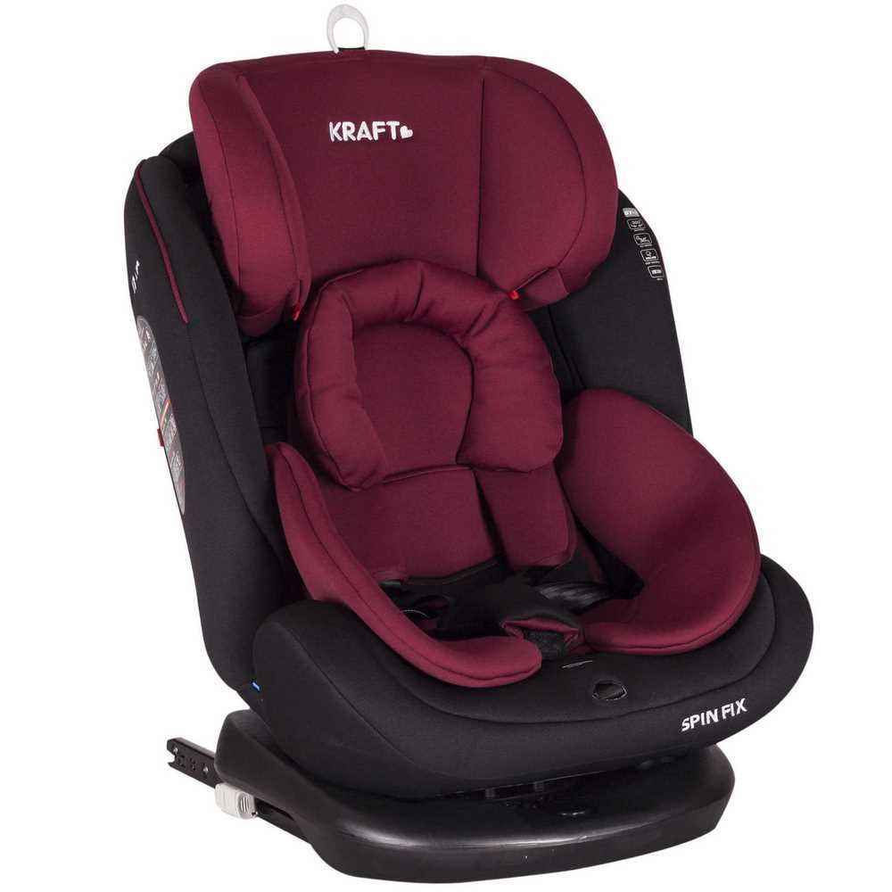 Kraft Spin Fix Oto Koltuğu 036 Kg Bordo Fiyatı İlke Bebe