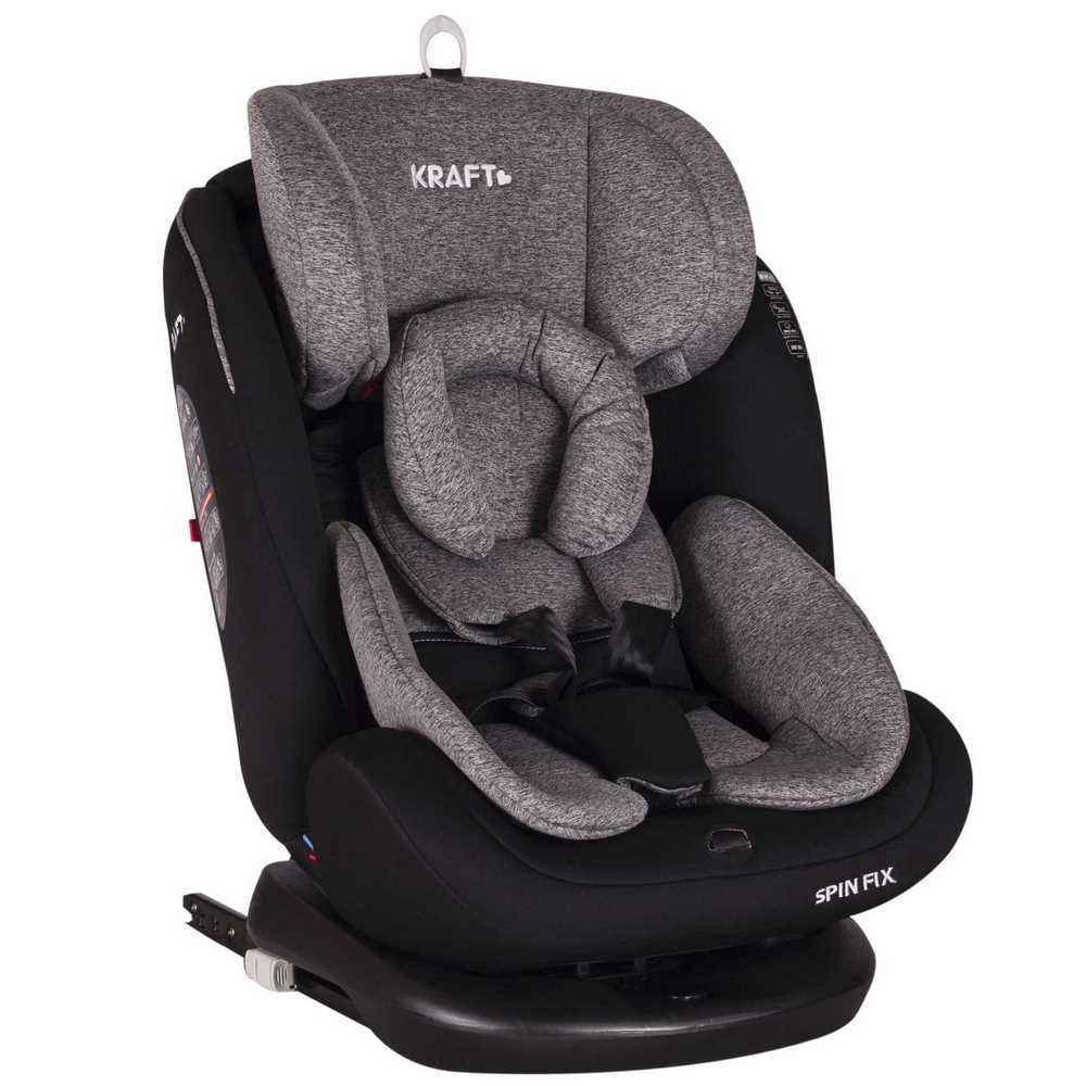 Kraft Spin Fix Oto Koltuğu 0-36 Kg Gri