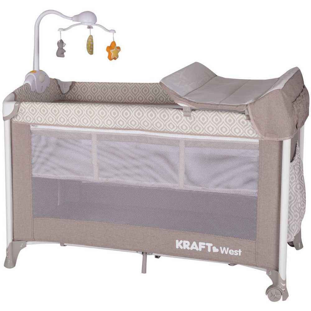 Kraft West Dönenceli Oyun Parkı 60x120 Bej