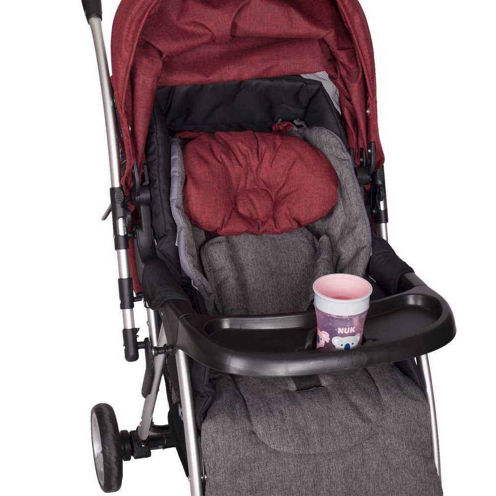 Kraft Back Çift Yönlü Bebek Arabası Kırmızı