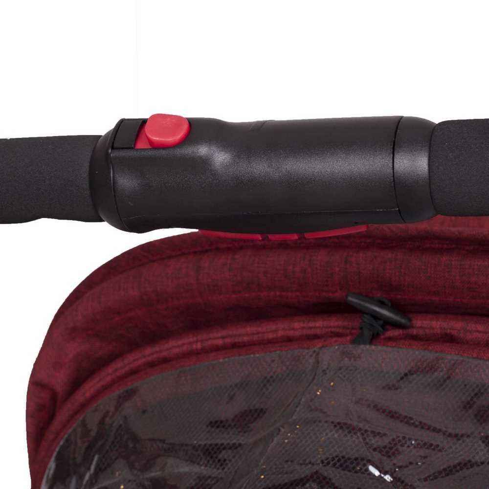 Kraft Back Çift Yönlü Bebek Arabası Kırmızı