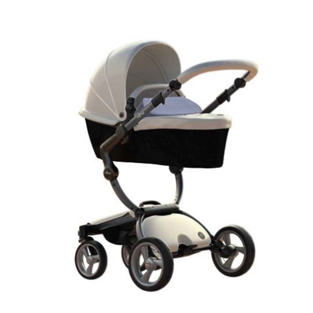 Mima Xari İkili Sistem Portbebeli Bebek Arabası Argento