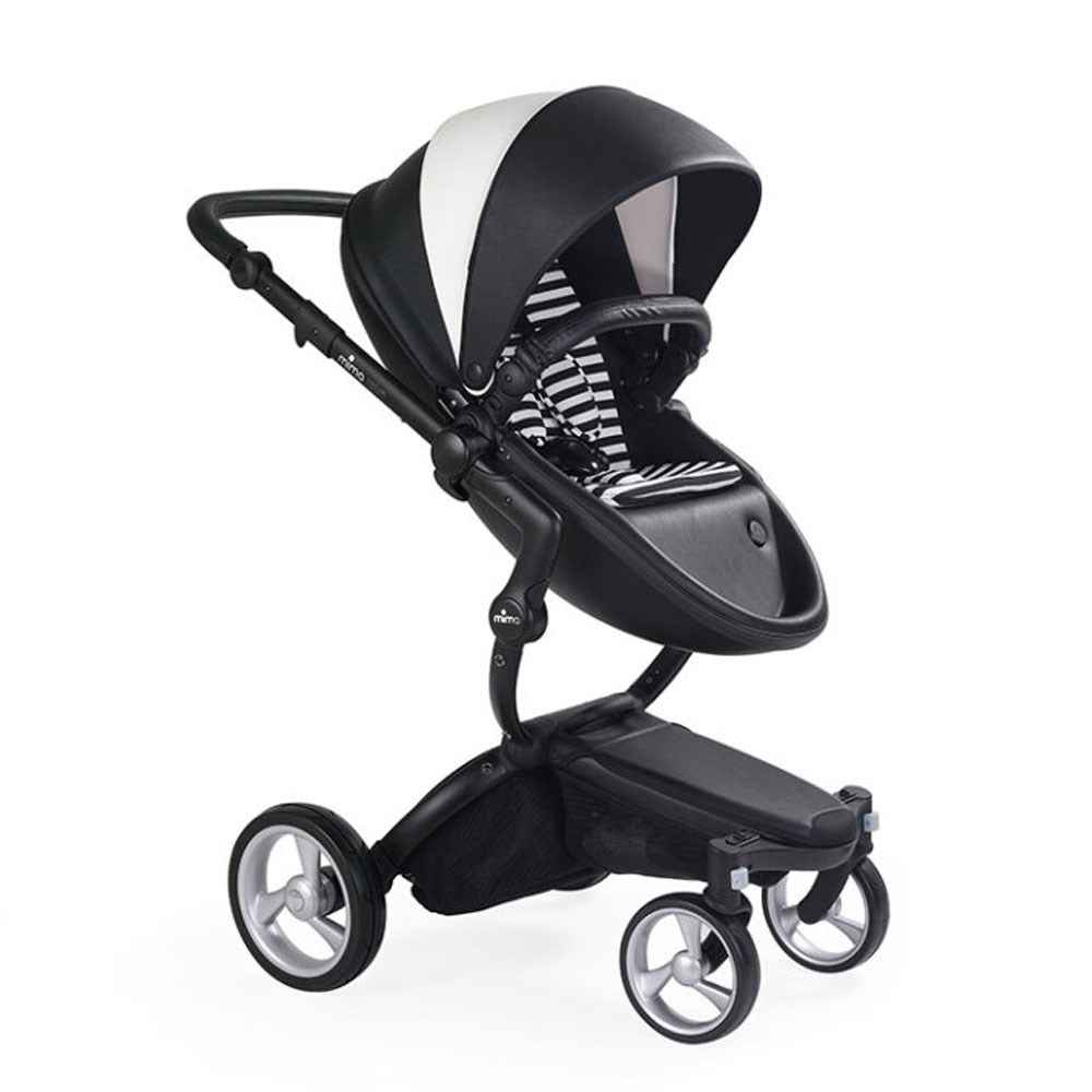 Mima Xari İkili Sistem Portbebeli Bebek Arabası Black