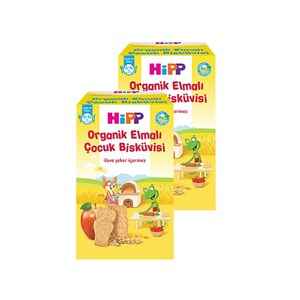 Hipp Organik Elmalı Çocuk Bisküvisi 150 Gr x 2 Adet 