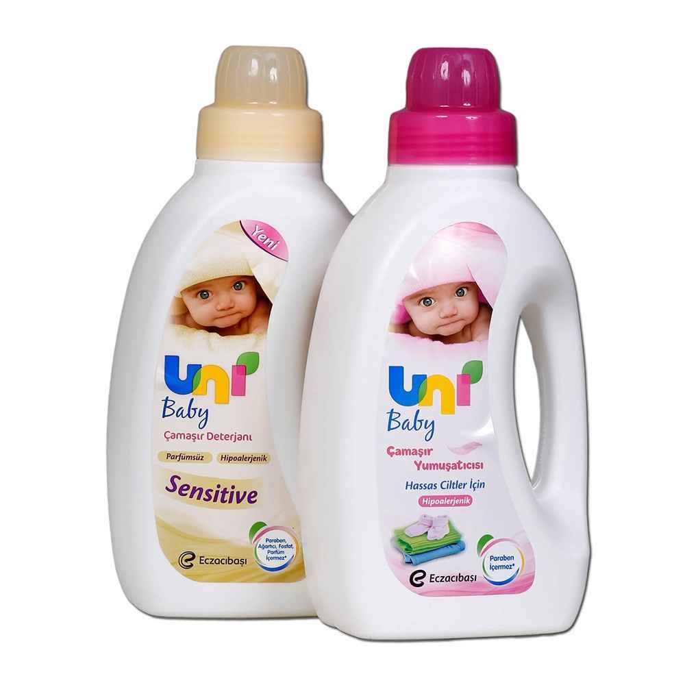 Uni Baby Sensitive Çamaşır Deterjanı + Yumuşatıcı 1500 ml 